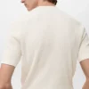T-shirt en maille côtelée
