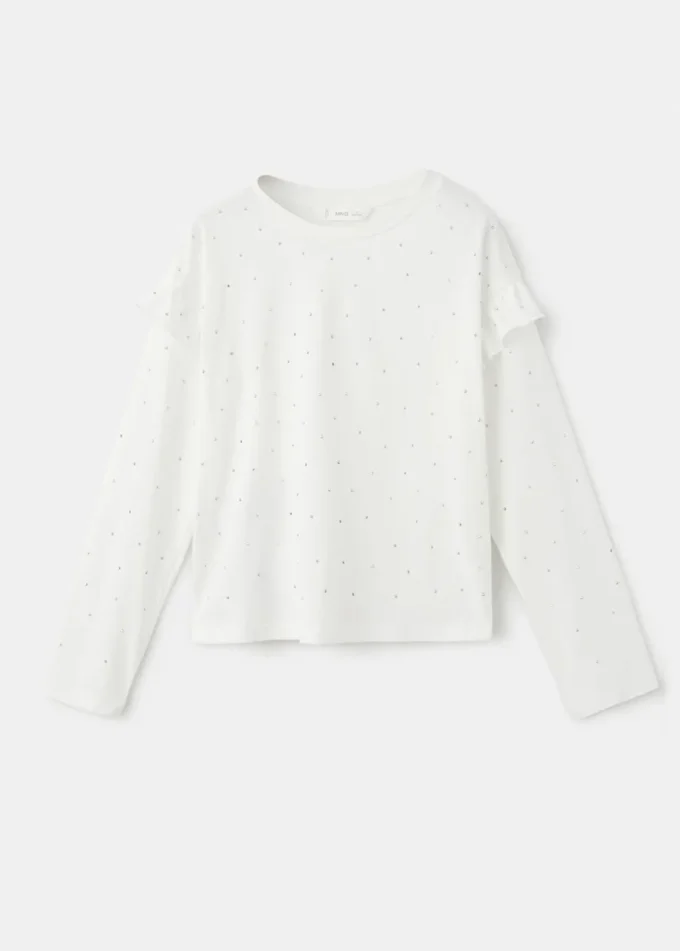 T-shirt en strass