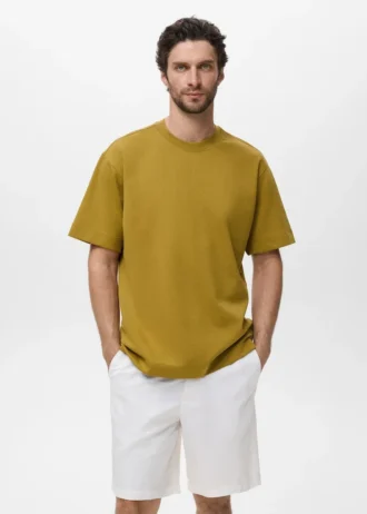 T-shirt en tissu sweat-shirt à coupe décontractée