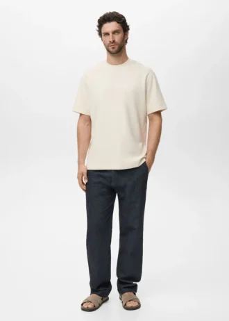 T-shirt en tissu sweat-shirt à coupe décontractée