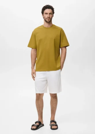 T-shirt en tissu sweat-shirt à coupe décontractée