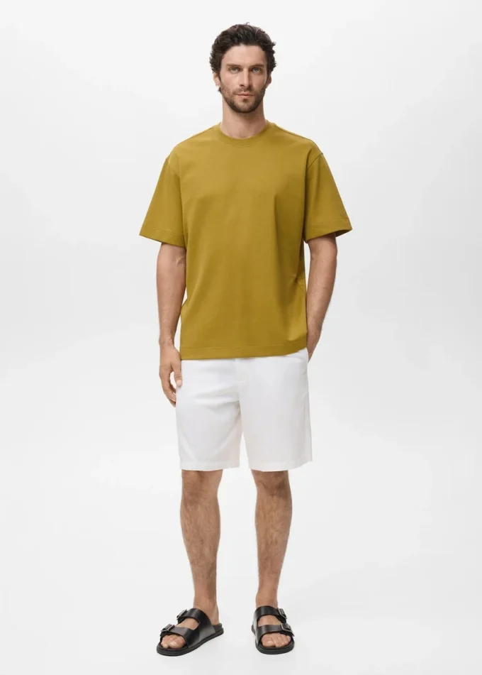 T-shirt en tissu sweat-shirt à coupe décontractée