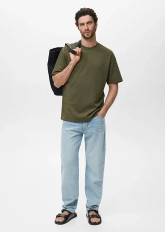 T-shirt en tissu sweat-shirt à coupe décontractée