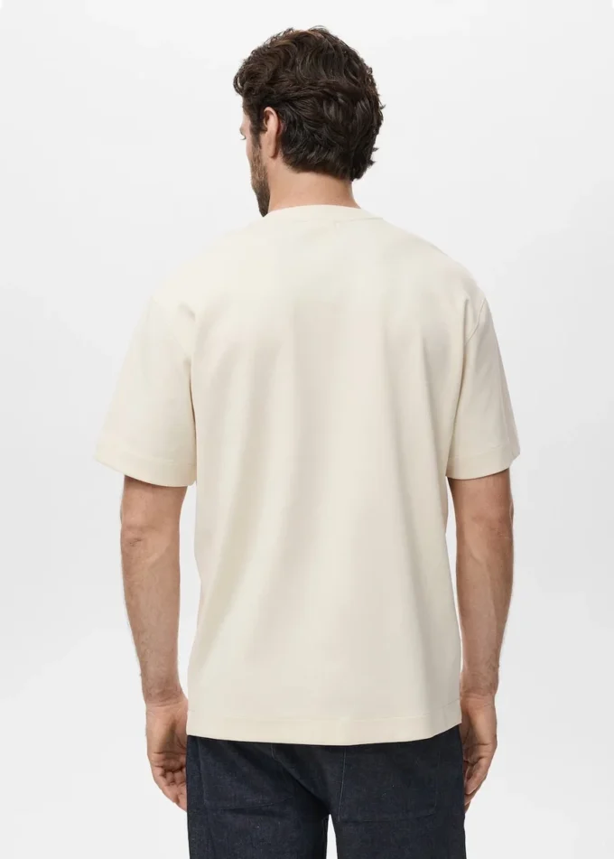 T-shirt en tissu sweat-shirt à coupe décontractée