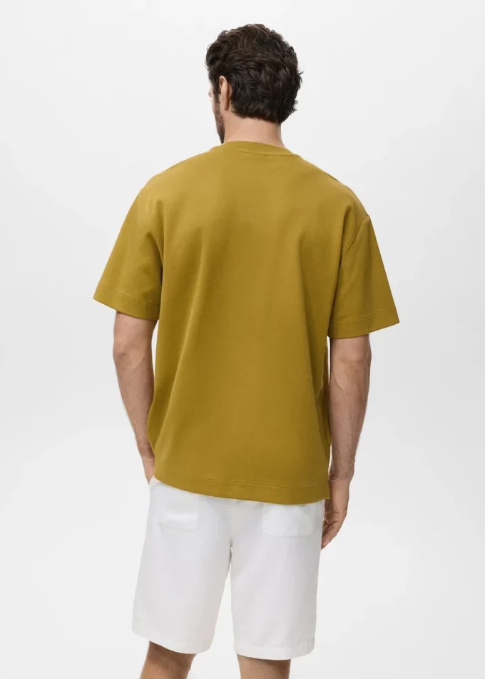 T-shirt en tissu sweat-shirt à coupe décontractée