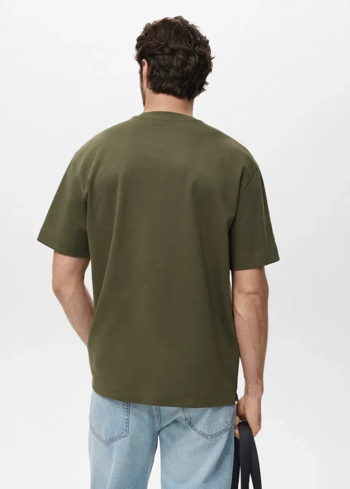 T-shirt en tissu sweat-shirt à coupe décontractée