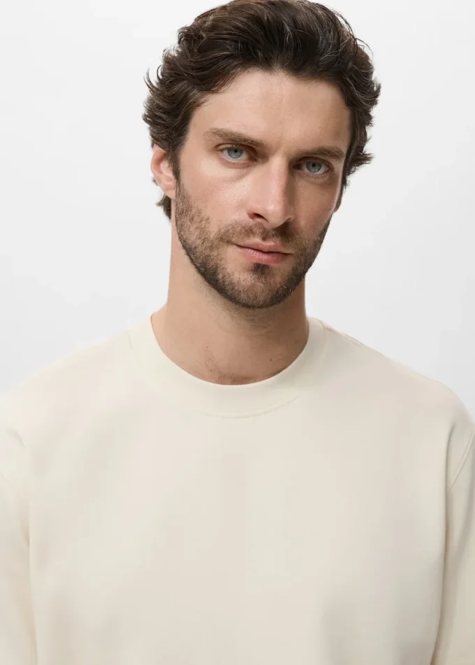 T-shirt en tissu sweat-shirt à coupe décontractée