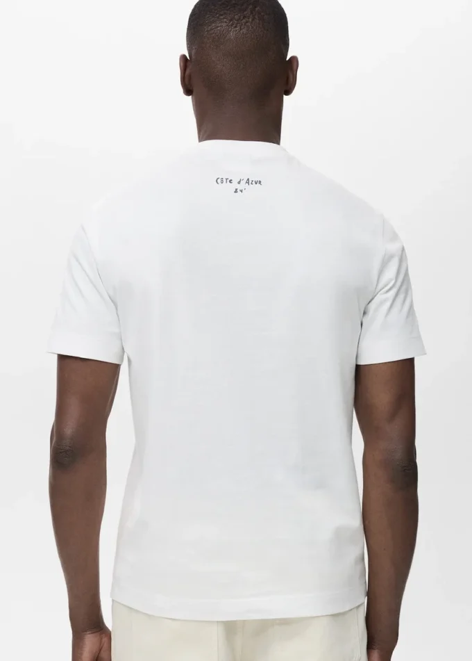 T-shirt imprimé 100 % coton
