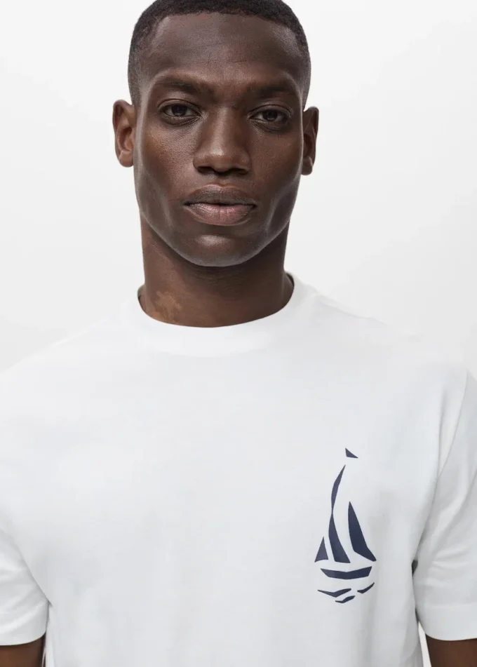 T-shirt imprimé 100 % coton