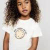 T-shirt imprimé avec détails en relief