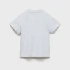 T-shirt imprimé avec détails en relief