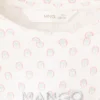 T-shirt imprimé brodé
