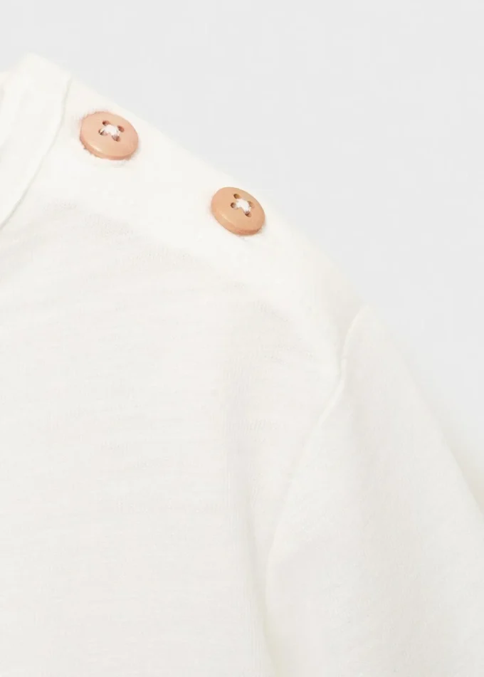 T-shirt imprimé brodé