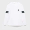 T-shirt imprimé brodé