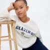 T-shirt imprimé brodé