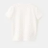 T-shirt imprimé brodé
