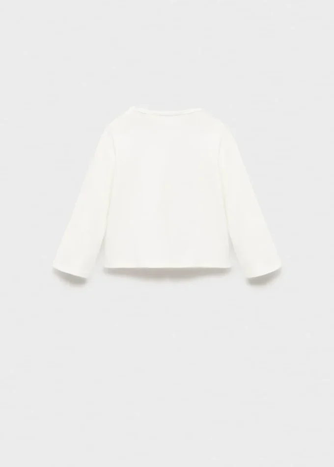 T-shirt imprimé brodé