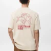 T-shirt imprimé coupe décontractée