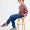 T-shirt imprimé en coton mélangé