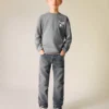 T-shirt imprimé en coton mélangé