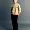 T-shirt imprimé en coton mélangé