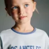 T-shirt imprimé en coton mélangé