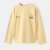 T-shirt imprimé en coton mélangé