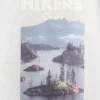 T-shirt imprimé en coton mélangé