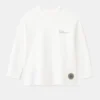 T-shirt imprimé en coton mélangé