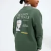T-shirt imprimé en coton mélangé