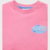 T-shirt imprimé en coton mélangé