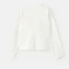 T-shirt imprimé en coton mélangé