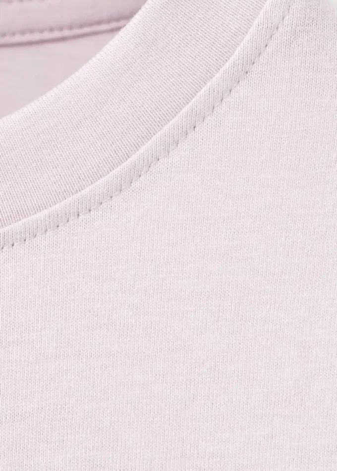 T-shirt imprimé en coton mélangé