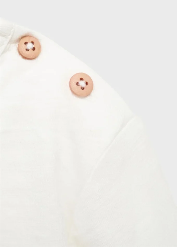 T-shirt imprimé en coton mélangé