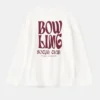T-shirt imprimé en coton mélangé