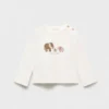 T-shirt imprimé en relief