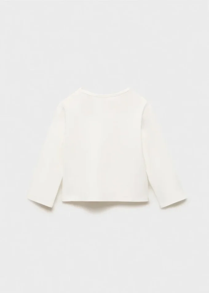 T-shirt imprimé en relief