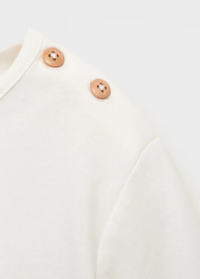 T-shirt imprimé en relief