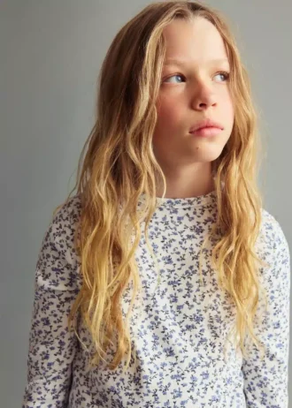 T-shirt à imprimé floral