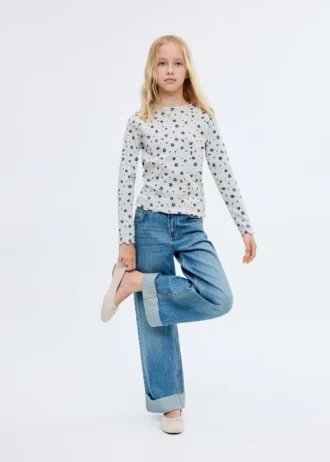 T-shirt à imprimé floral