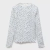 T-shirt à imprimé floral