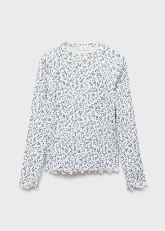 T-shirt à imprimé floral