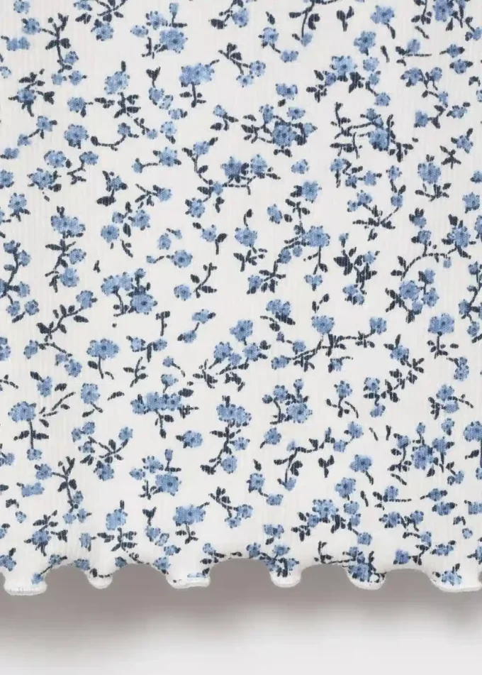 T-shirt à imprimé floral