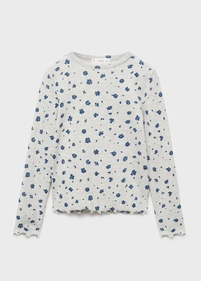 T-shirt à imprimé floral