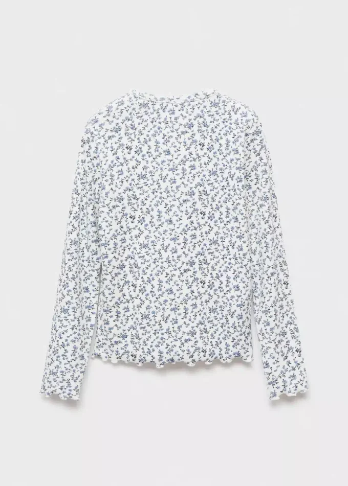 T-shirt à imprimé floral