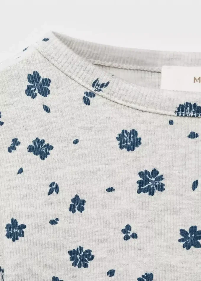 T-shirt à imprimé floral
