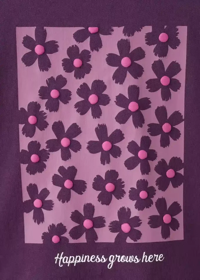 T-shirt à imprimé floral