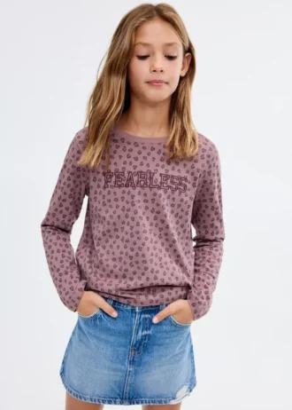 T-shirt imprimé léopard