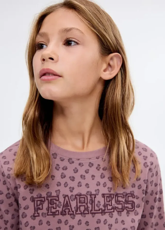 T-shirt imprimé léopard