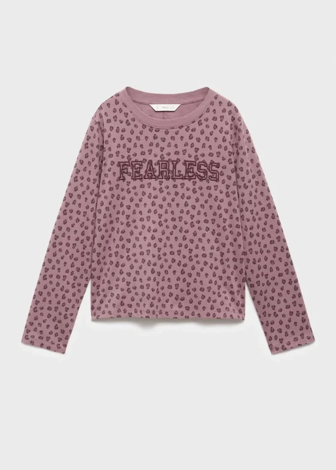 T-shirt imprimé léopard